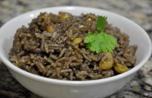 Black Mushroom Rice (Diri ak jon jon) from haitiancooking.com