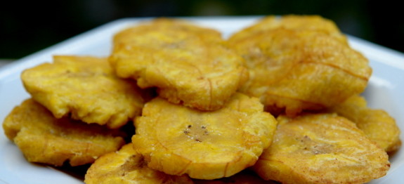 Twice Fried Green plantains